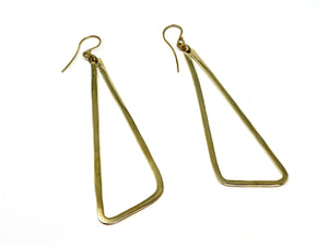 Upepo Earrings - Goldtone