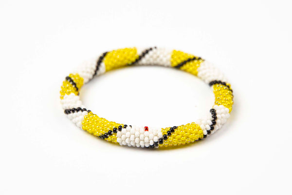 Nepal Mission - Yellow & White w/black stripe